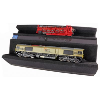 ESU 41010 Gauge Neutral Premium Foam Train Service Tray, with magnetic storage recess