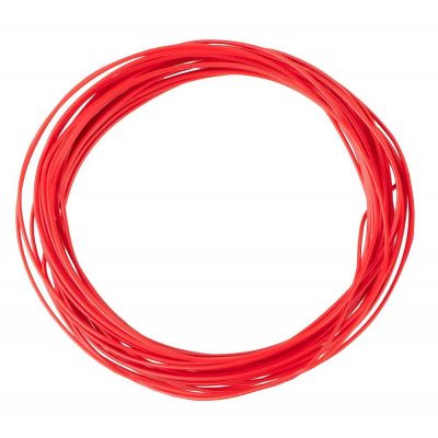 Stranded wire 0.04 mm², red, 10 m