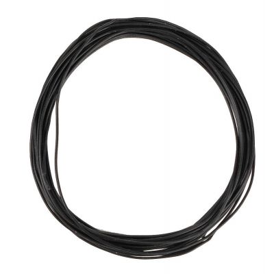 Stranded wire 0.04 mm², black, 10 m