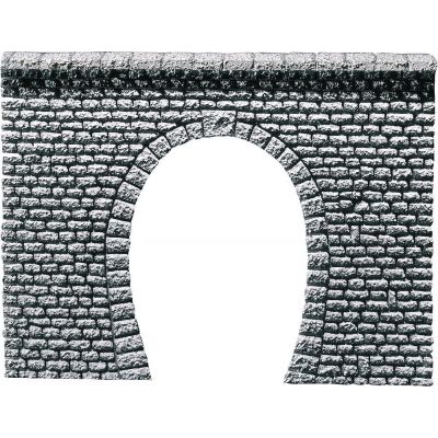 Decorative sheet tunnel portal Pros, Natural stone ashlars