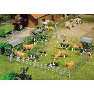 Fence systems for stalls and open stable farm, 2000 mm (2 x 1000 mm)