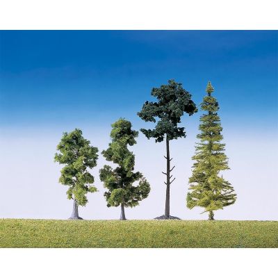 15 Mixed forest trees, assorted