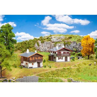 Faller HO 190162 Promo Set Alpine Houses