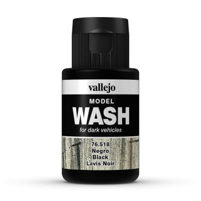 Wash-Color, Schwarz, 35 ml