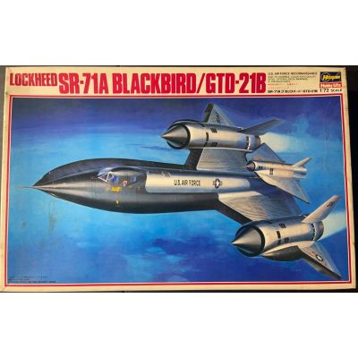 Hasegawa Lockheed SR-71A Blackbird / GTD-21B #2 1/72 Open Model Kit ‘Sullys