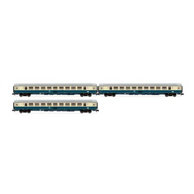 Σετ Βαγονιών Set x 3 coaches, InterCity-Wagen, Bpmz,blue/beige ARNOLD 4201