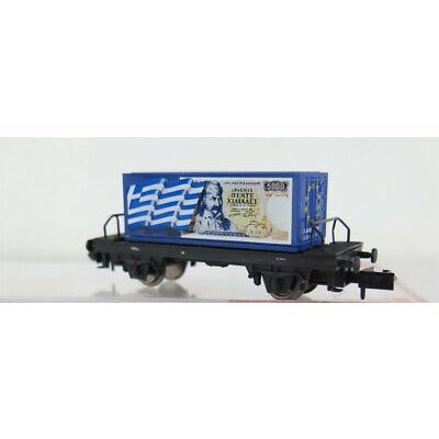 Arnold N scale Container wagon Greek currency 