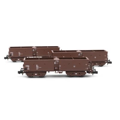Σετ Βαγονιών Set x 3 self-discharging wagons, DR, brown ARNOLD 6350