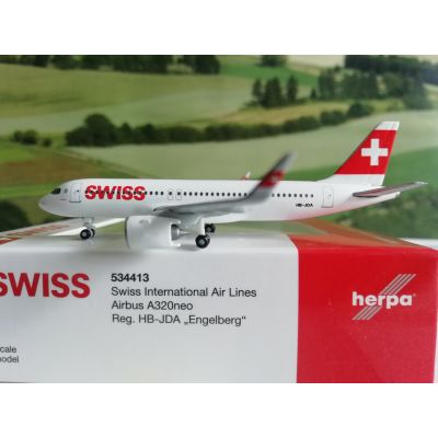 534413 Herpa wings Swiss International Air Lines Airbus A320neo #world-of-wings