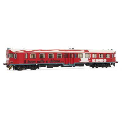 Αυτοκινούμενο Diesel railcar ALn668 series 3300, curve windows, KIMBO livery RIVAROSSI HR2489