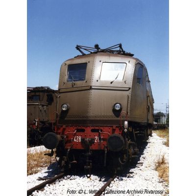 Ηλεκτράμαξα Electric locomotive E428 IV series with front rivets - old bogies ep.IV RIVAROSSI HR2554