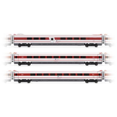 Σετ Βαγονιών Set x 3 additional coaches for  ETR 480 original livery RIVAROSSI 4129
