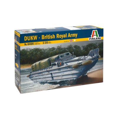 DUKW - British Royal Army, Italeri 6466 (2008)