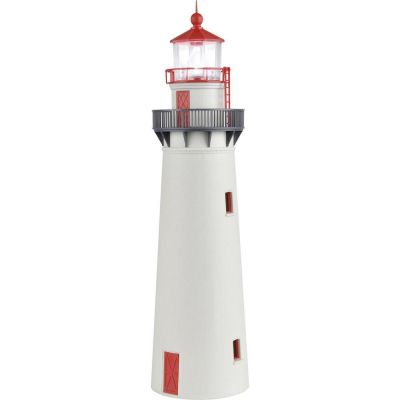 H0 Lighthouse with LED-beacon, functional kit