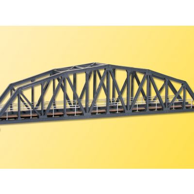H0 Steel arch bridge, single track