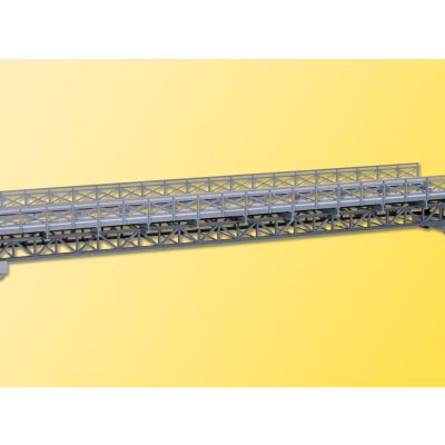 H0 Framework steel girder bridge, single track