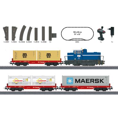 Marklin 29453 Starter set "Container train"