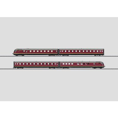 Marklin 39081  VT 08.5 DB Gauge H0 - Diesel Powered Rail Car Train.