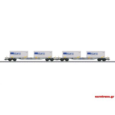 Σετ Βαγονιών Containertragwagen-Set SBB MARKLIN 047096