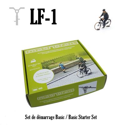 Magnorail LF-1Basic starter Set Magnorail + 1 cyclists Ready to Run H0/OO LF-1