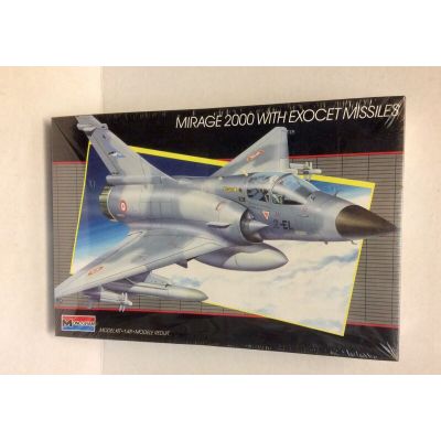 Monogram 1/48 Mirage 2000 W/Exocet Missiles Kit # 5446