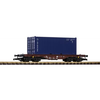 Βαγόνι Εμπορικό G-CD VI Flat w/Intrans 20` Container PIKO 37728