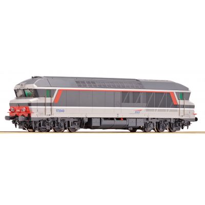 Roco 62977 Diesel locomotive CC 72000 of the French National Railways DCC Sound H0 scale.