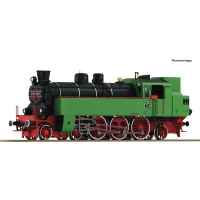 Steam loco 77 . 28 green  Snd .                    