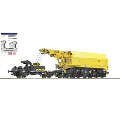 Slewing railway crane for digital operation, DB    