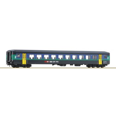 Roco 74566 SBB 2nd class passenger coach                          