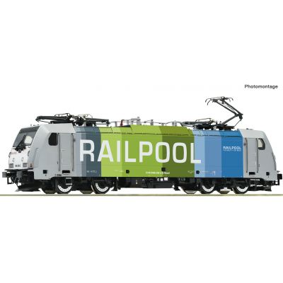 Electric - locomotive 186 295 Railpool             