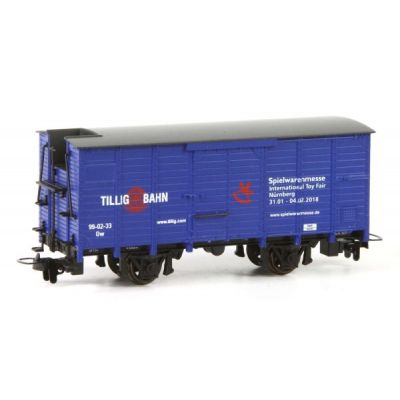 Βαγόνι Εμπορικό Tillig HO freight wagon Nuremberg Toy Fair edition 2018 TILLIG 501744