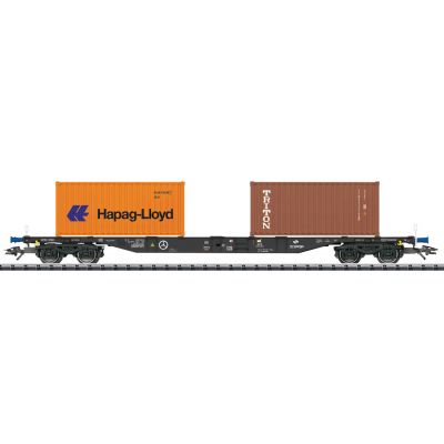 Βαγόνι Εμπορικό Container-Tragwagen PKP TRIX T24131