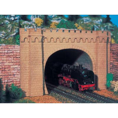 H0 Tunnel portal Moseltal, double track, 2 pcs.