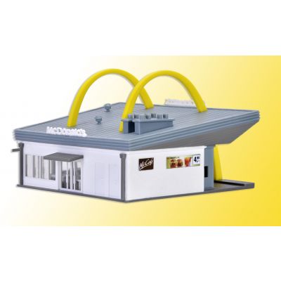 N McDonald`s fast food restaurant with McDrive