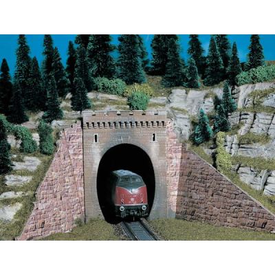 N Tunnel portal, single track, 2 pcs.