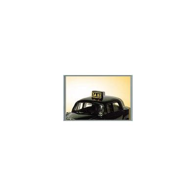H0 Taxi sign with LED lighting